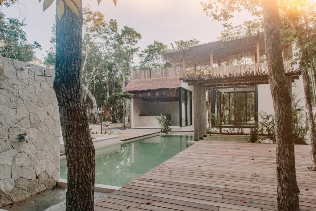 Villa Xuncari In The Heart Of The Jungle تولوم المظهر الخارجي الصورة